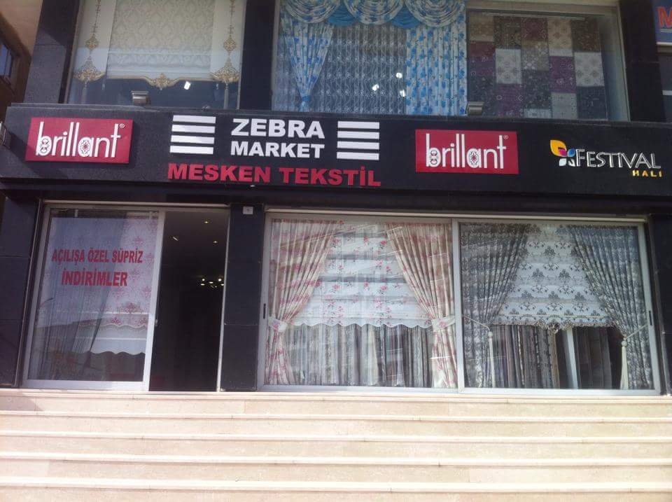 ZEBRA MARKET MESKEN BiRLANT HAL PERDE 