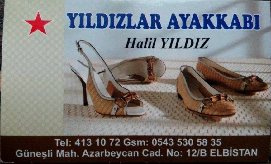 YILDIZLAR AYAKKABI 